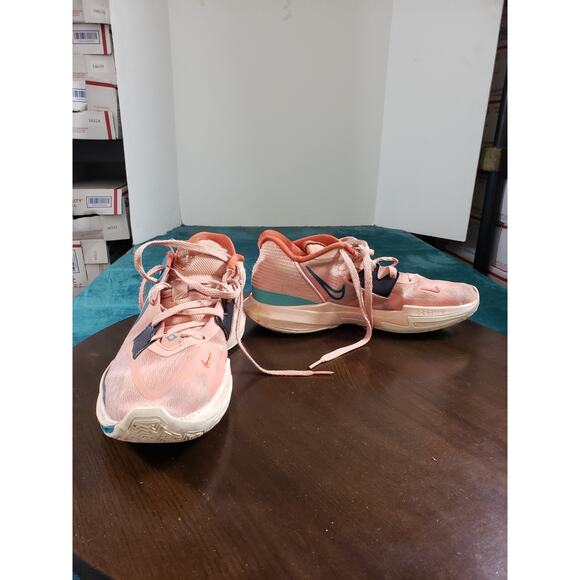 Nike Kyrie Low 5 Shoes Size 9.5 Madder Root Bright Spruce Basketball DJ6012-800 - Picture 1 of 12